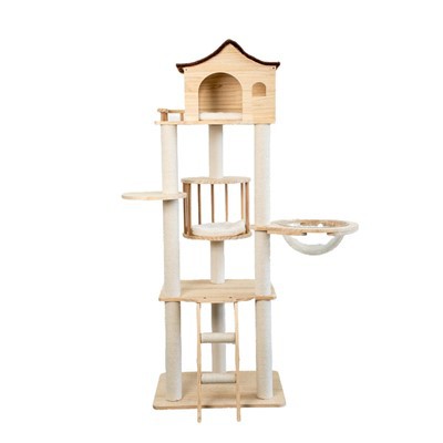 Katta mushuklar uchun zamonaviy mushuk daraxtlari