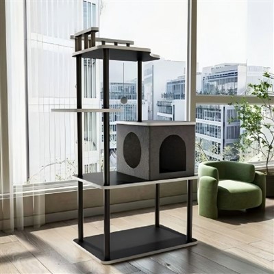 Katta mushuklar uchun kuchli mushuk daraxtlari